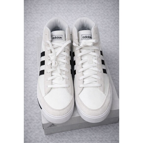 Adidas Retrovulc Mid Skate Shoes Mens 13 White Black New In Box main image 9